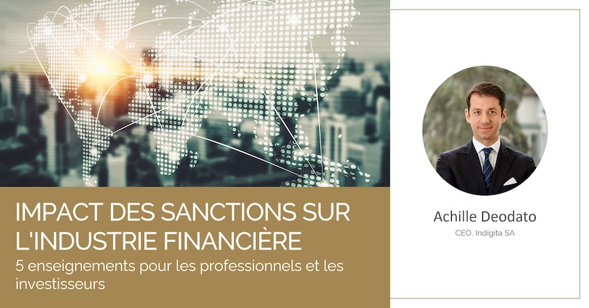 Impact des sanctions sur l’industrie financière : 5 enseignements pour lesprofessionnels et les investisseurs